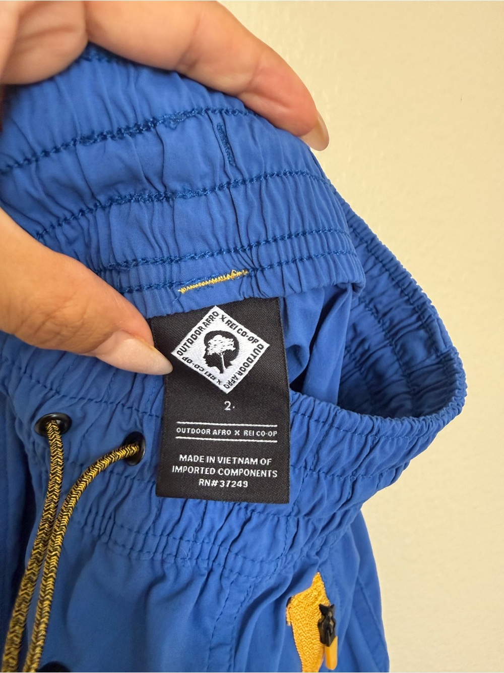Outdoor Afro x REI Co-op Blue Trail Cargo Pants Gorpcore Women’s Size 2 - Picture 7 of 12